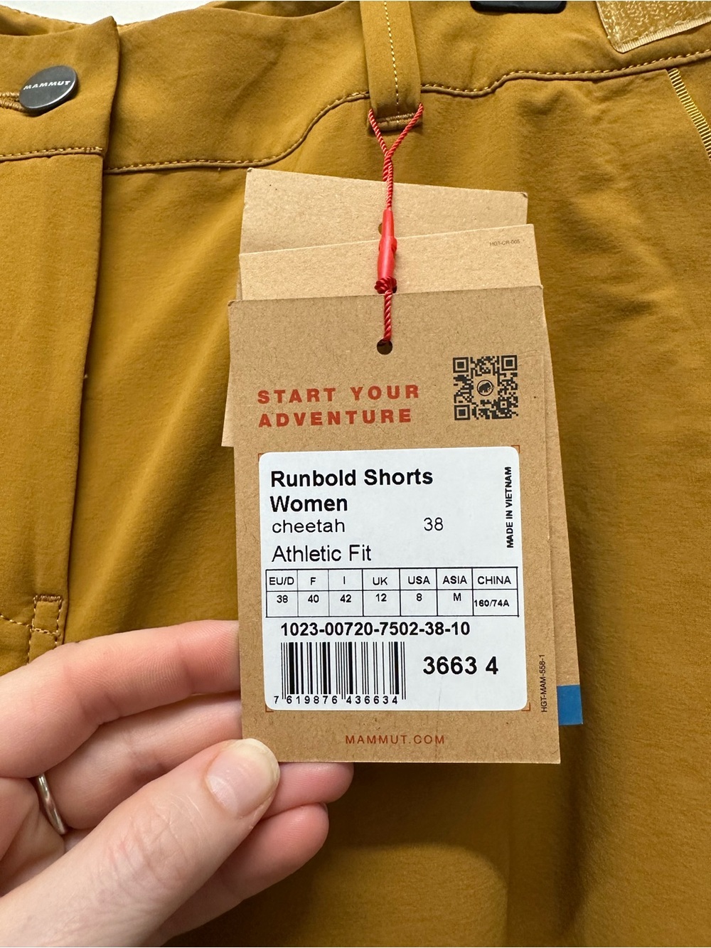 Mammut | Women’s size 8 shorts - Picture 3 of 7